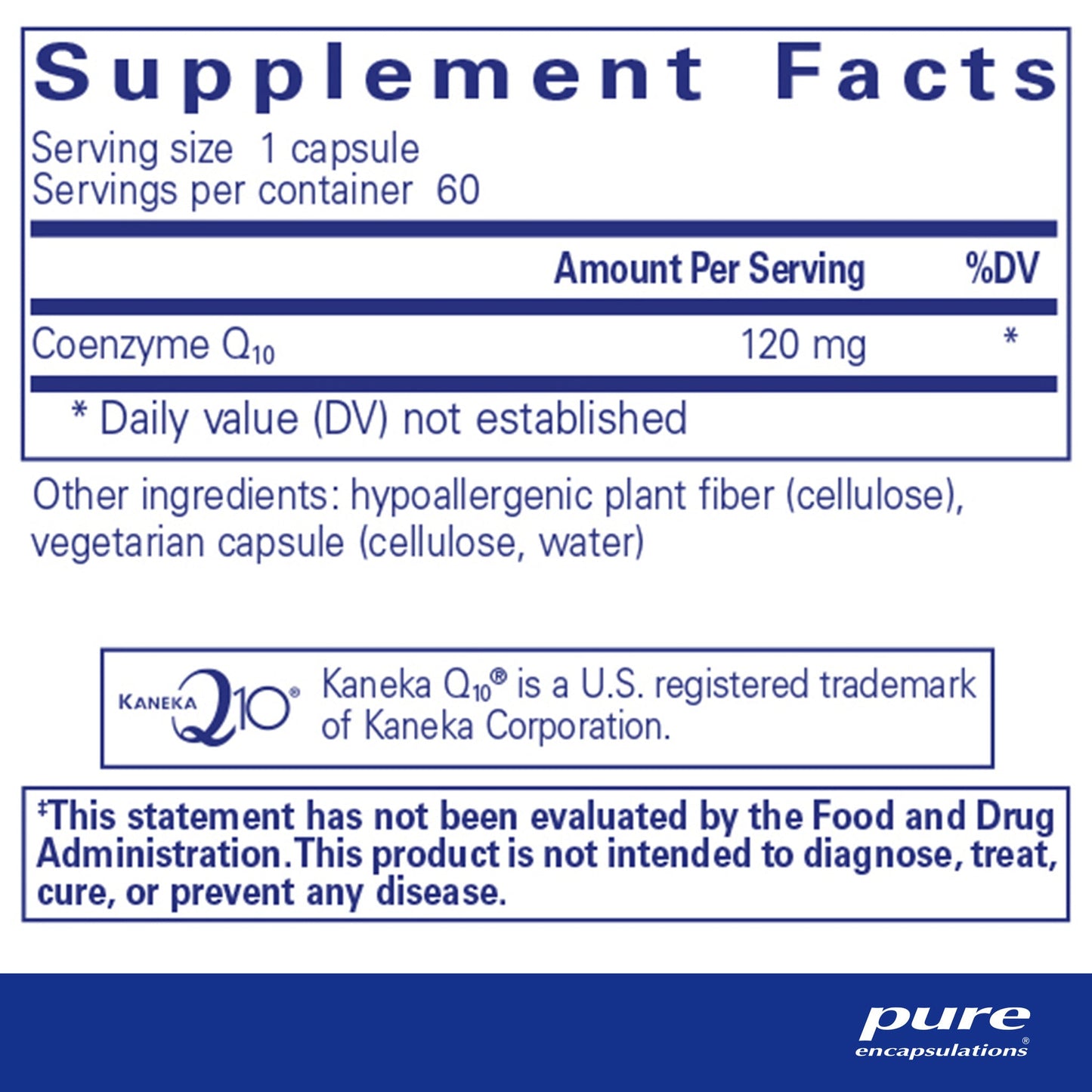 CoQ10 120 mg.